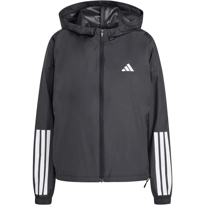 Vrouwen windjack adidas Hyperglam 3-stripes