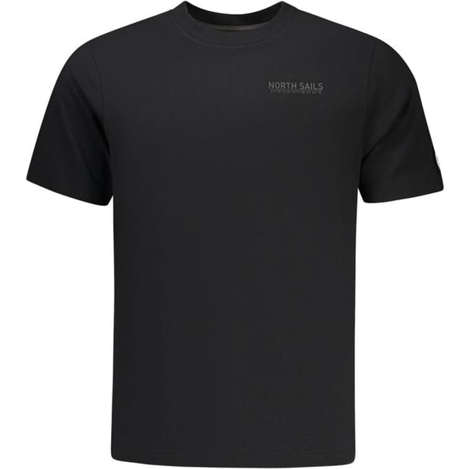North Sails Zwart Katoenen Heren T-Shirt