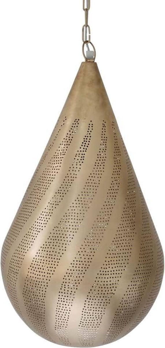 Safaary - Marokkaanse Hanglamp Goud Norine Ø 30 x 54cm