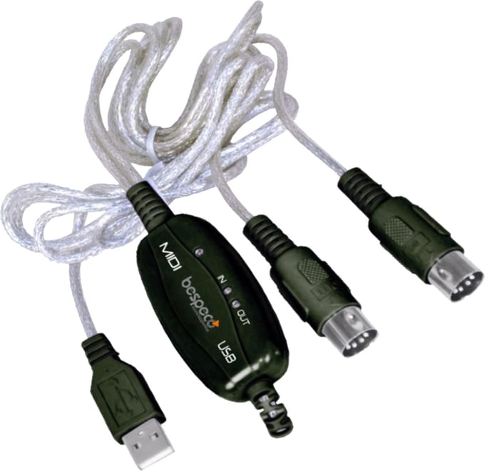 Bespeco BMUSB100 MIDI USB Interface USB MIDI-Interface - MIDI interfaces