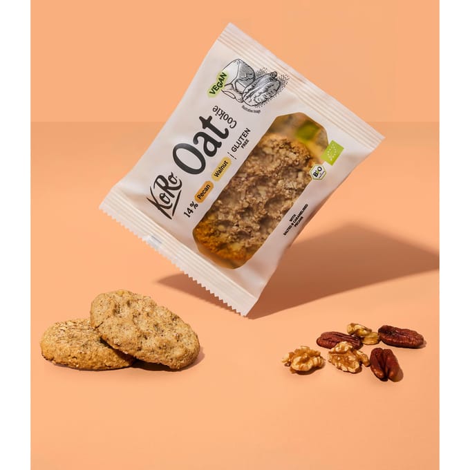 Bio cookie caramelised pecan walnut | 50 g