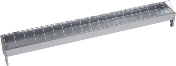 Aveve - Gegalvaniseerde voederbak voor kippen - 100 cm
