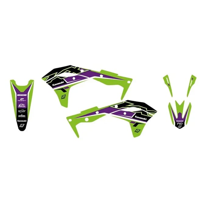 Motorfiets decoratie kit Blackbird Racing Dream Graphic 5