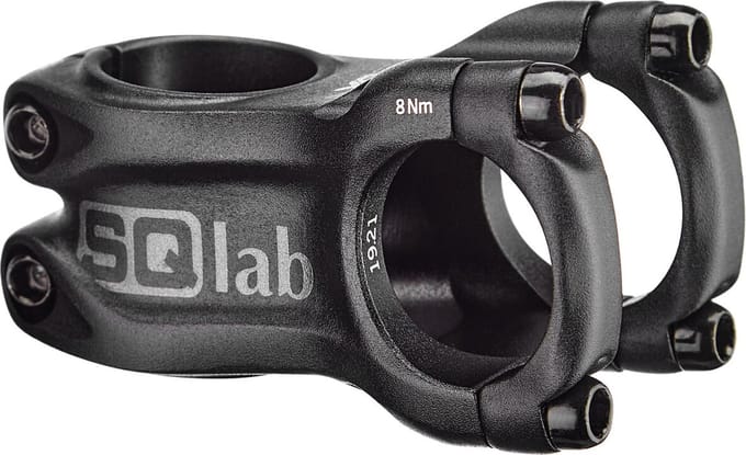 SQlab Stuurpen 80X – Fietsen – Aluminium - Ø31.8 mm - 35mm - Zwart