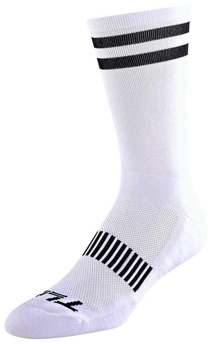 Troy Lee Designs Speed Performance Crew Sokken Wit EU 44-47 1/2 Man,Vrouw
