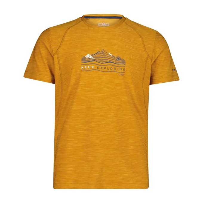 Rekbare bedrukte shirt CMP