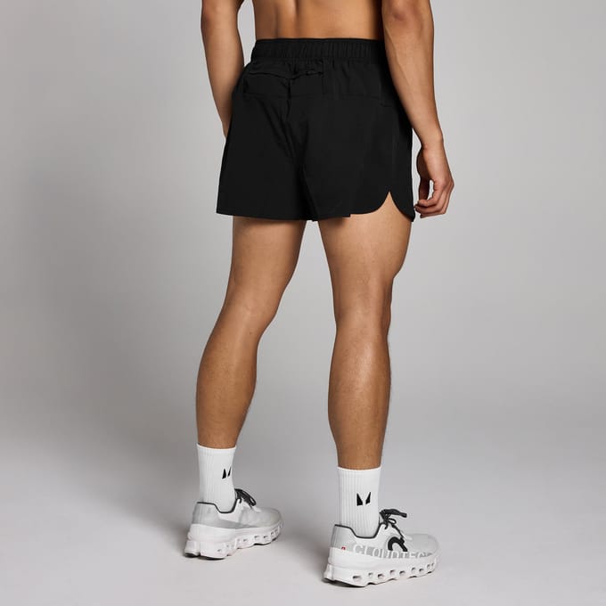 MP trainingsshort met binnenbeenlengte van 8 cm voor heren - Zwart - M