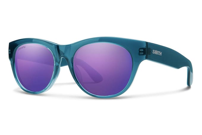 Smith Sophisticate OXZ TE blauw kristal chromapop violet spiegelzonnebril