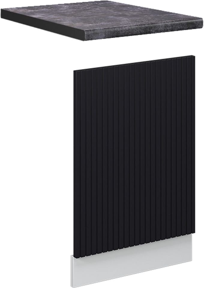 Vicco Fame-Line Frontpaneel – 45 cm, WB Antraciet Zwart gestreept