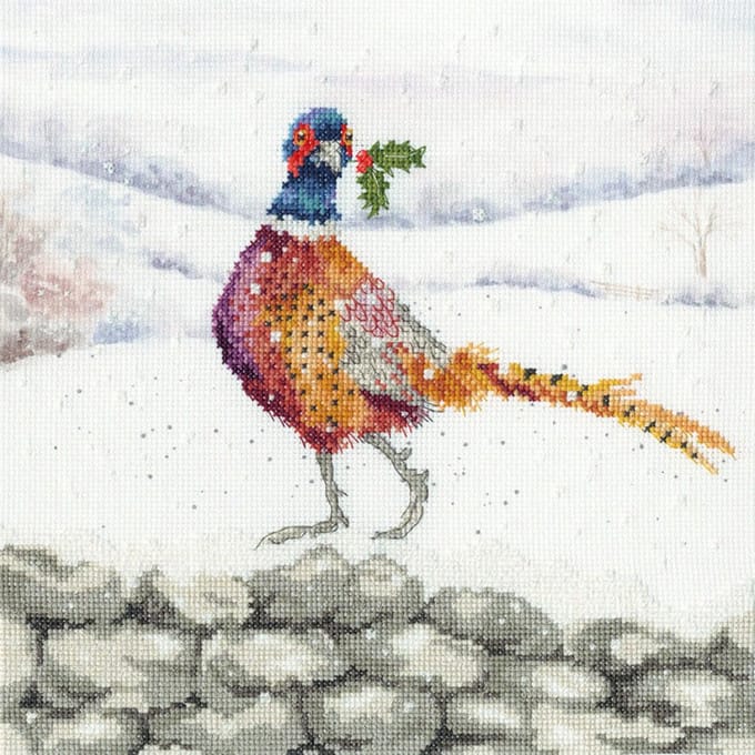 Borduurpakket A Festive Flourish - Bothy Threads