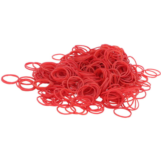 Élastique pour permanente de cheveux Fixation ferme Haute élasticité Élastiques pour cheveux Bandes pour salon de coiffure Rouge red