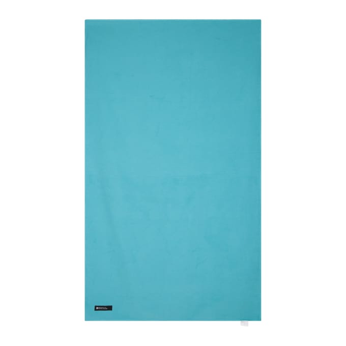 Mountain Warehouse Grote geribbelde handdoek (Teal)