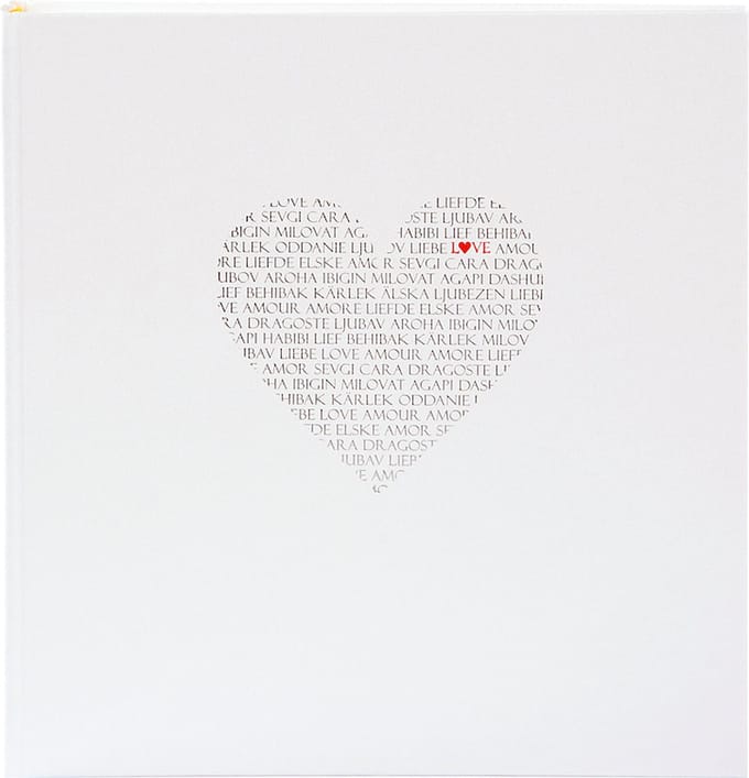 Goldbuch Love trouwalbum 30x31