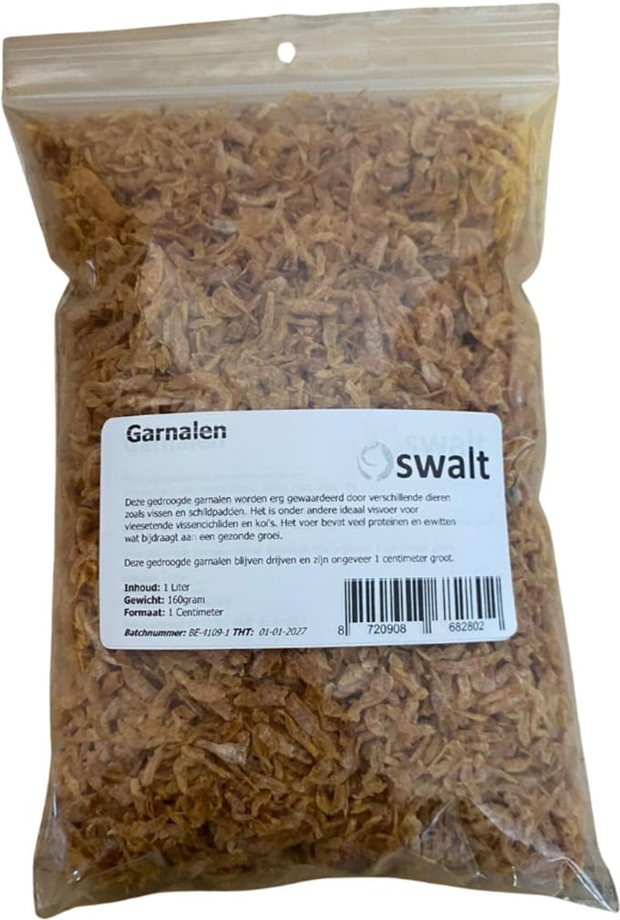 Oswalt Garnalen 1 cm - Visvoer - 1 Liter