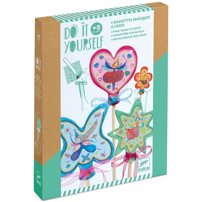 Djeco - Djeco Do It Yourself 4 Magische Toverstaffen