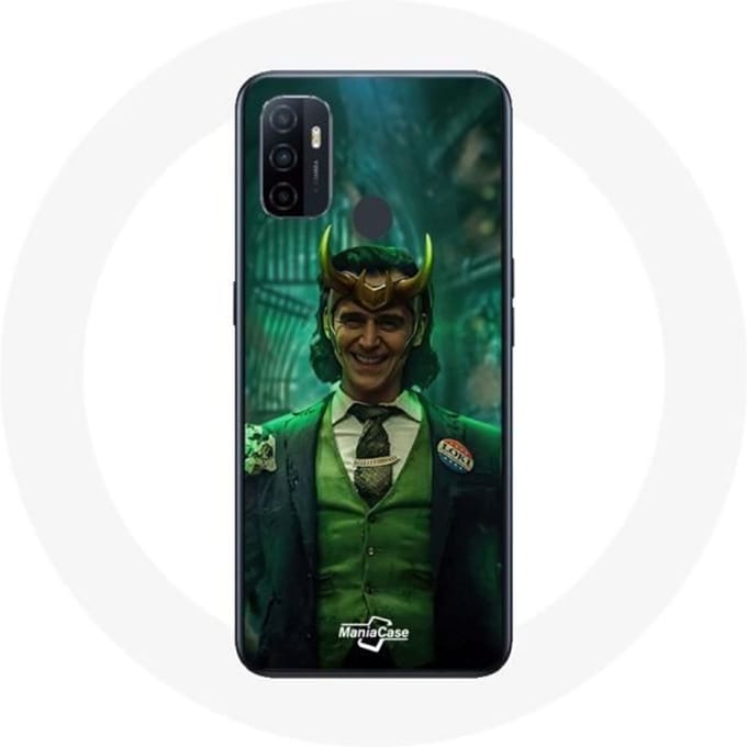 Coque - Maniacase - Oppo A53 - Souple - Noir - Loki Thor Ragnarok
