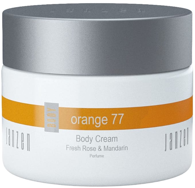 Janzen Orange 77 Body Cream Crème Fresh Rose & Mandarin
