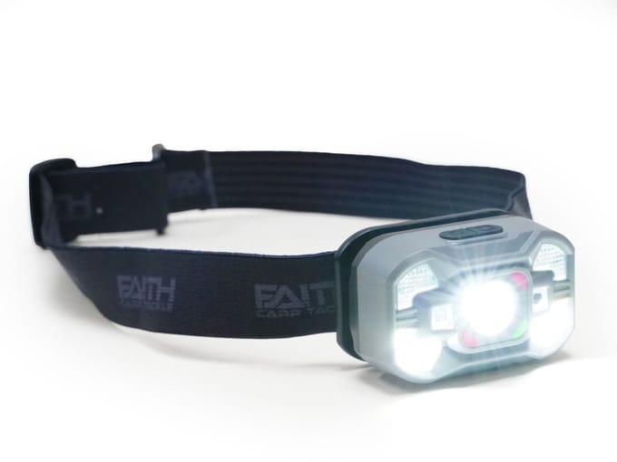 Faith Senso Hoofdlamp- EXB-1 - Led - Oplaadbaar - 500mAh lithium - 1000 lumen - Bewegingssensor