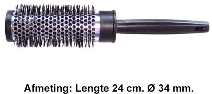 Rojafit - Lichtgewicht Föhnborstel - Lengte 24 cm. Ø 34 mm.