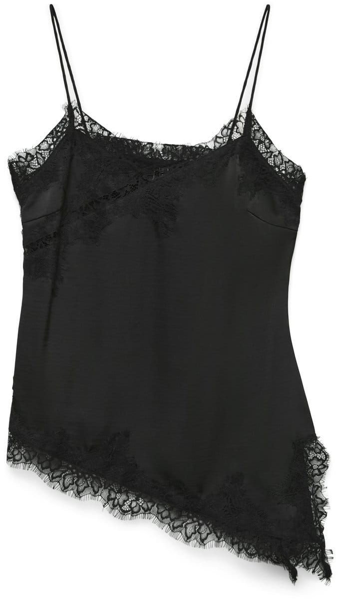 VERO MODA - VMJULIA SINGLET LACE TAIL TOP EXP - Dames - Blouses