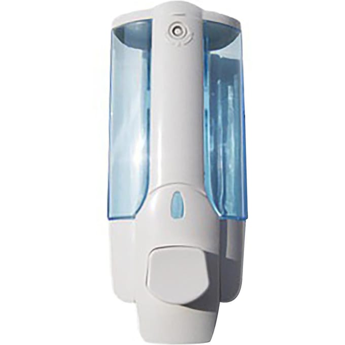 Wandgemonteerde Handmatige Zeepdispenser 350ml Lekvrij Vergrendelbare Wandzeepdispenser voor Badkamers blauw