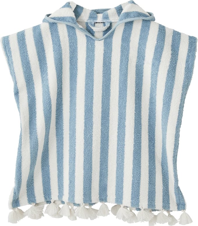 Vertbaudet Gestreepte baby-badponcho