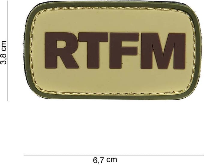 3D PVC RTFM