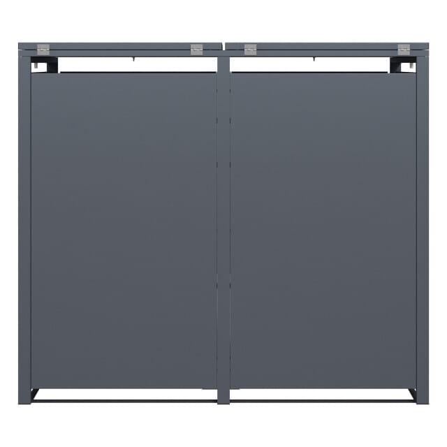 4gardenz® Premium Containerombouw 2 bakken - Kliko Ombouw - Houtlook