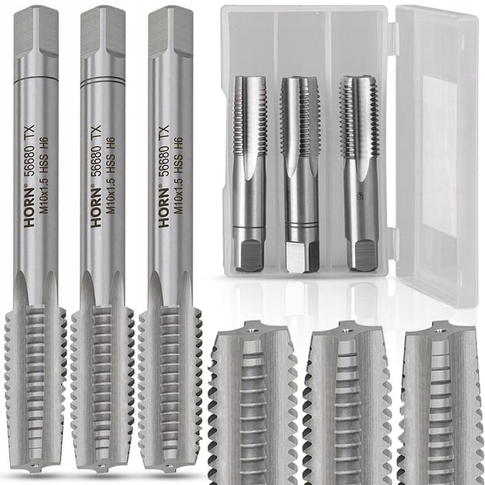 Artpol Compleet Set - Handtap M10x1,5mm - 3-delig - Staal - Langdurig