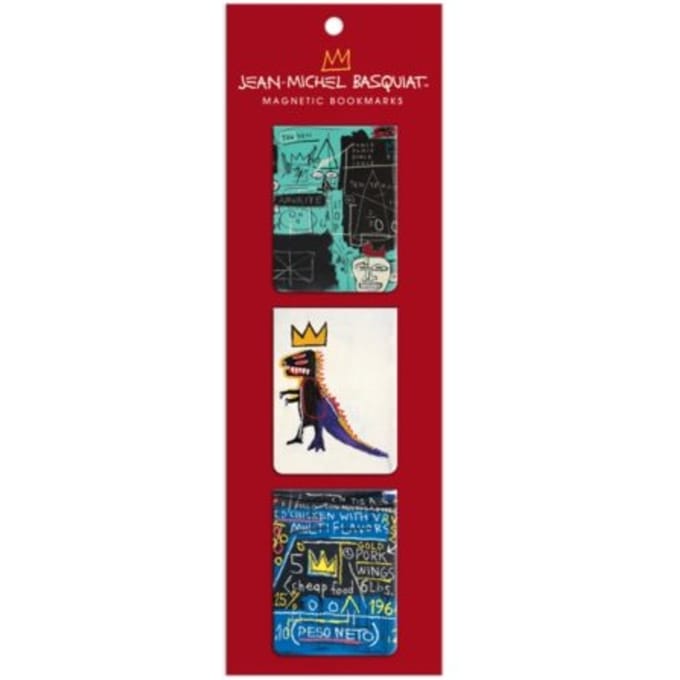 Basquiat Magnetic Bookmarks - Galison