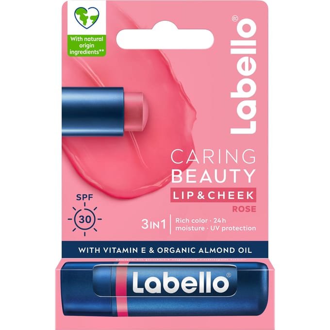 Labello Caring Beauty&nbsp;, Rose Nude 4.8 g