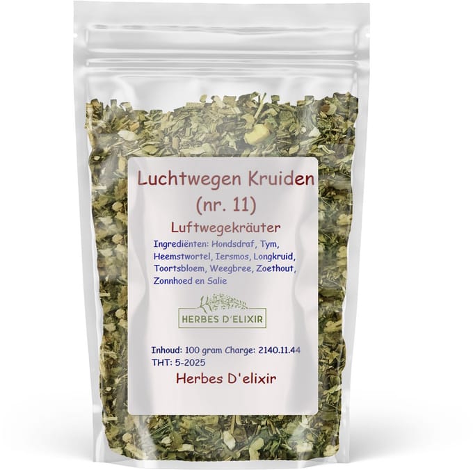 Herbes D'elixir Luchtwegen Kruiden - Kruidenthee 100 Gram - Losse Thee