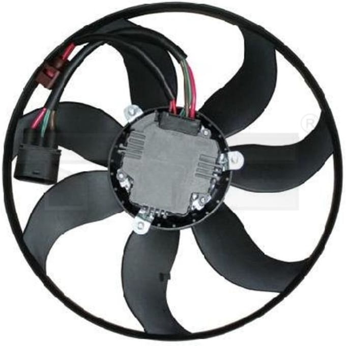 Koelventilatorwiel, motorkoeling TYC 837-0031 links