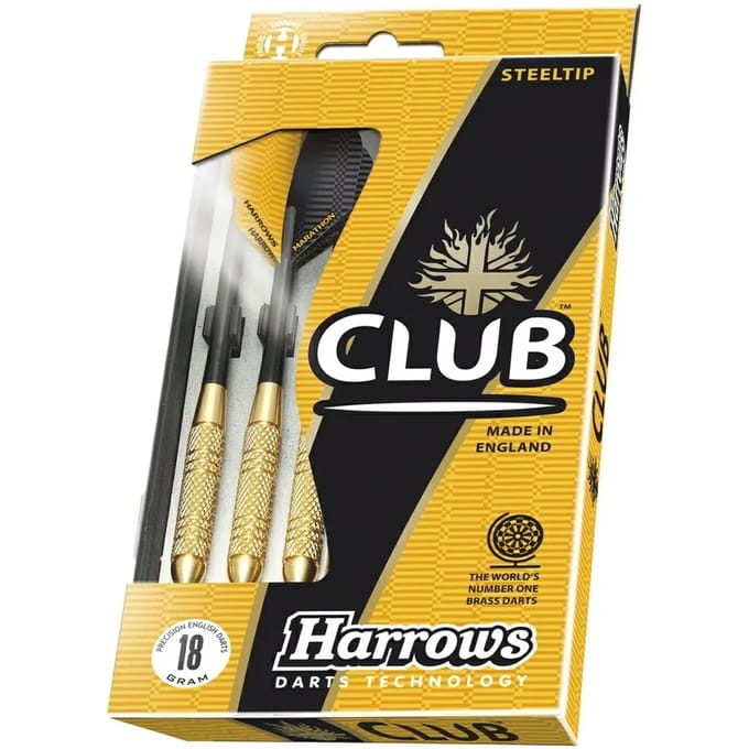 Messing dartpijl Harrows Club