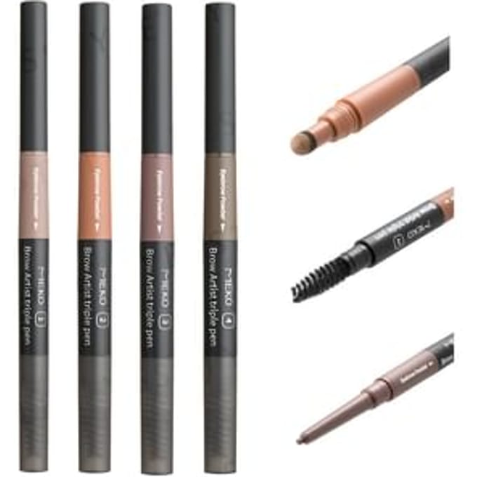 MEKO - Brow Artist Triple Pen 03 Brown
