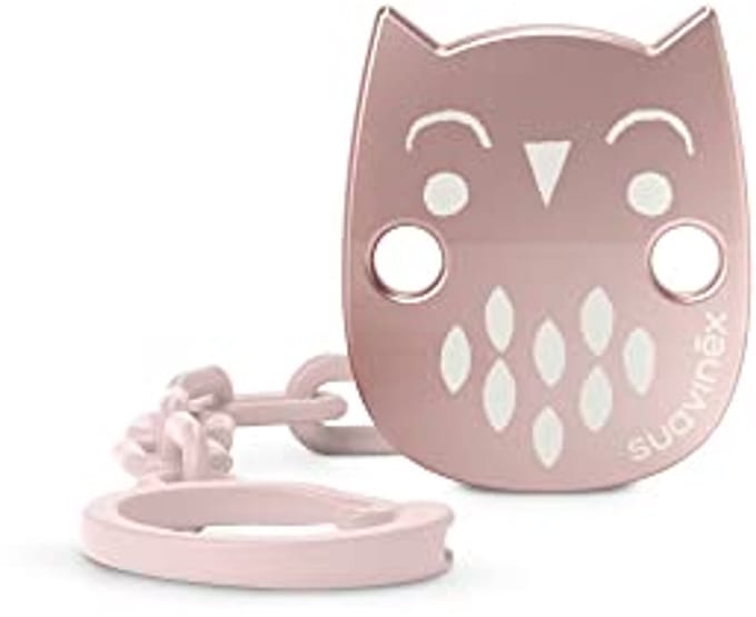 Fopspeenband met Clip en Mat Metallic Effect voor Baby's