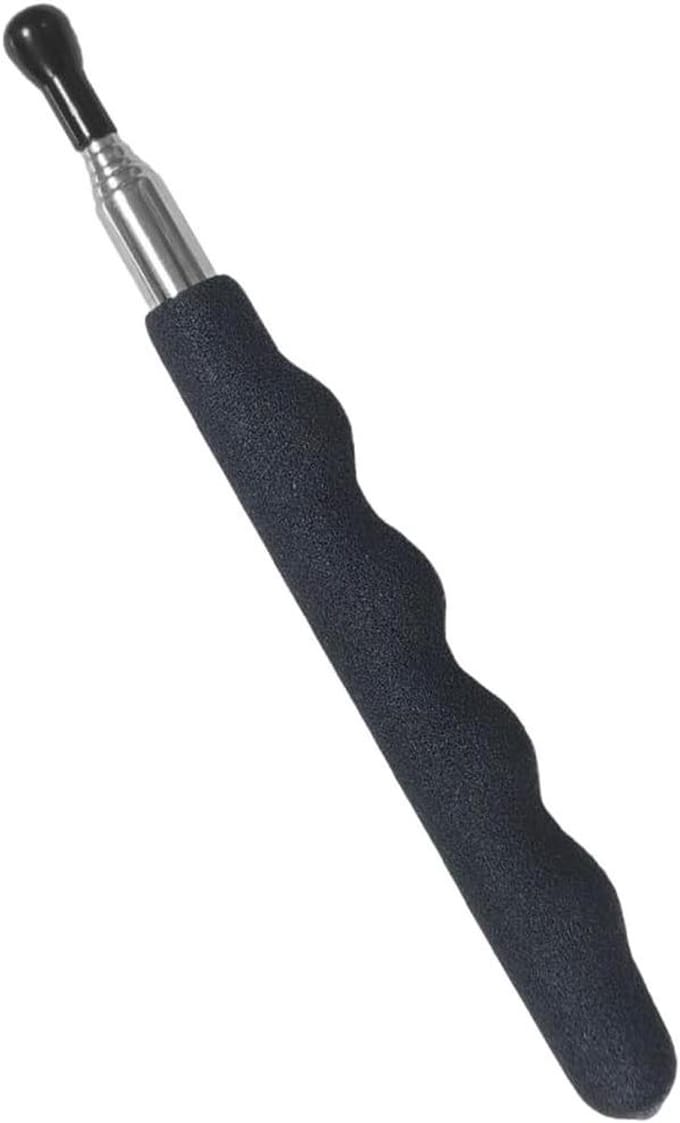 Telescopische Onderwijs Pointer - Uitschuifbare Staaf Gids - Presenteren Lesgeven - Vijf-Vinger Ergonomische Grip - 60 Cm Uitschuifbaar - Zwart