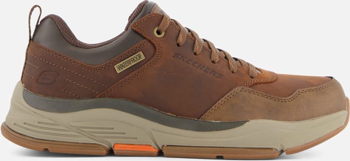 Skechers Bengao - Hombre Heren Veterschoenen - Bruin