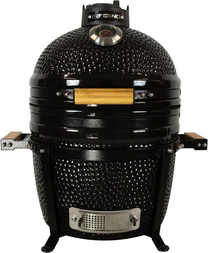 Inferno Compact Kamado Barbecue - Grilloppervlakte 34cm / 13inch - Zwart