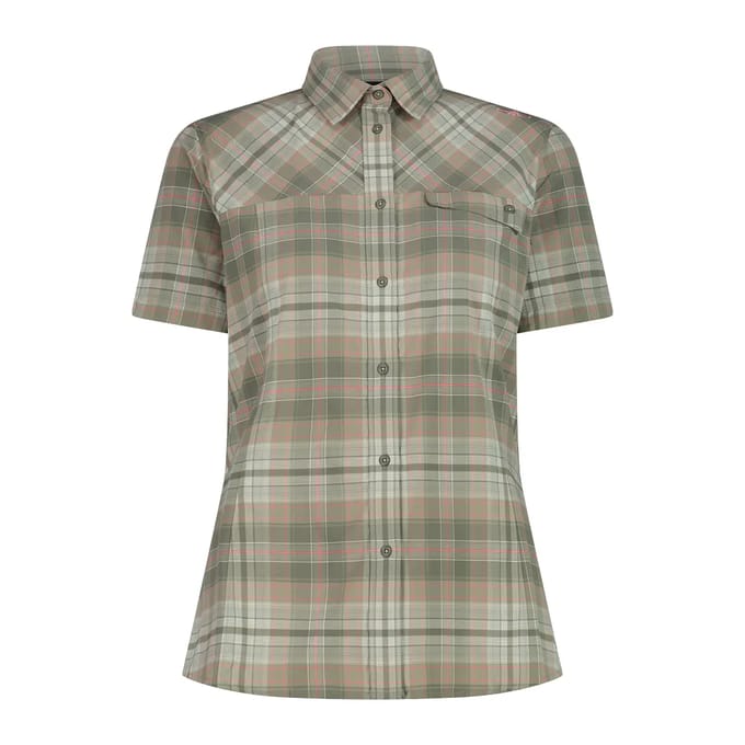 Vrouwelijke geruite blouse CMP