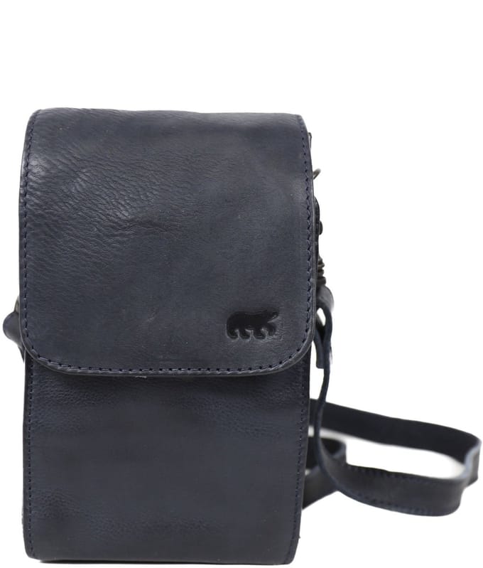 Bear Design Callisto Pelle Schoudertas - Telefoontas Robbie 2.0 Navy Blue