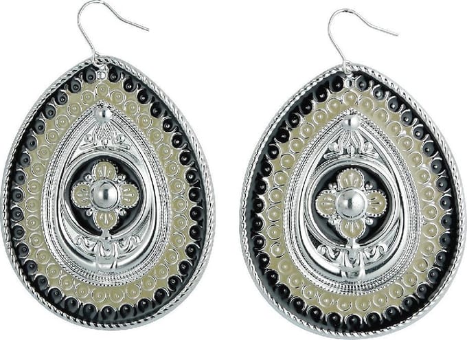 Behave - Oorhangers vintage design - elegante retro sieraden
