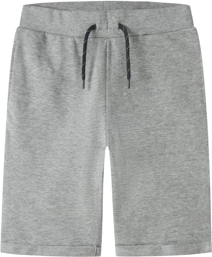 NAME IT - NKMVASSE SWE LONG SHORTS UNB - Jongens - Bermuda shorts - grijs - maat 140