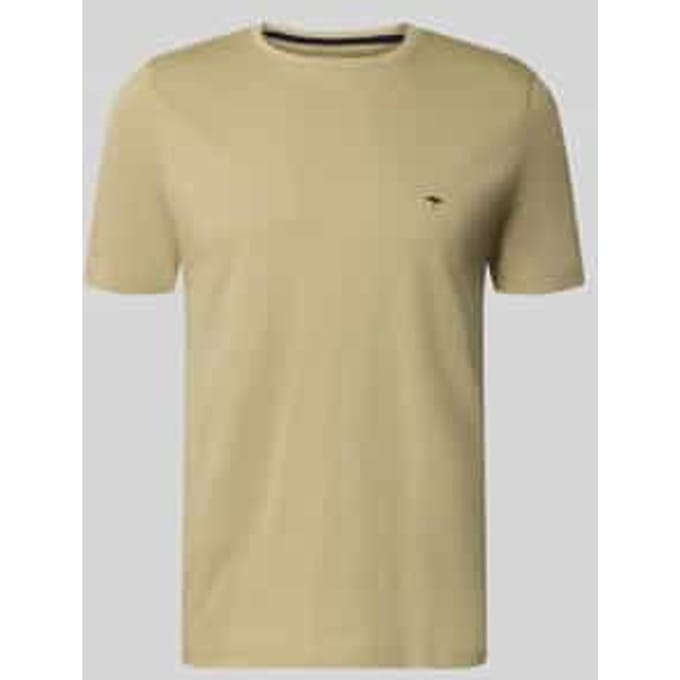 Fynch-Hatton T-Shirt Single Jersey Crew Neck Pistache / male