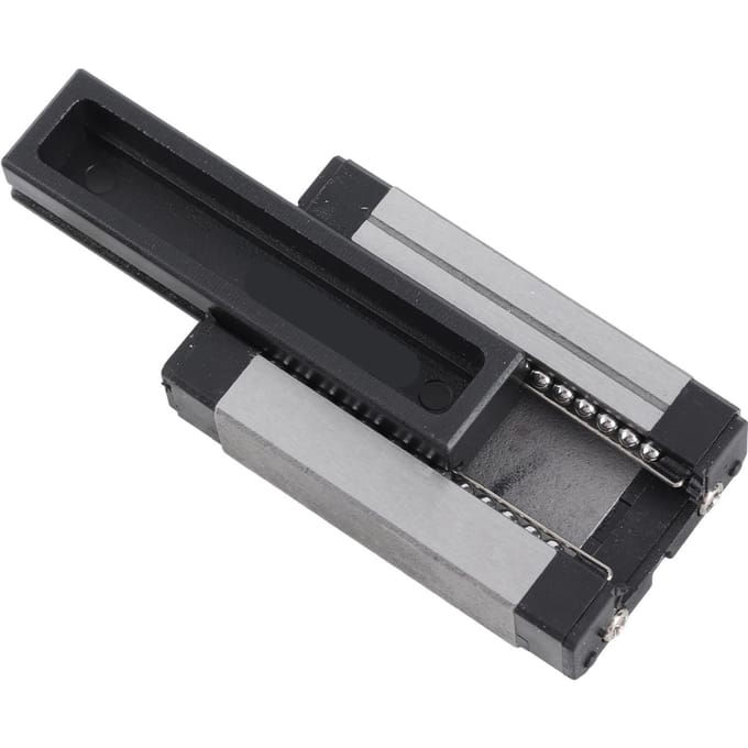 Bloc de support de chariot Guide linéaire à rails Glissière Bloc de roulement MGN12H pour imprimante 3D black