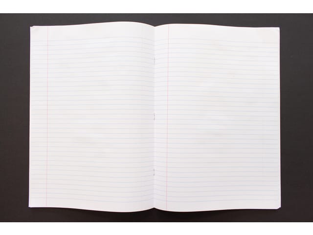 Kangaro Schrift - A4 - lijn - 80 pagina's - 60 grams - assorti - 5 stuks