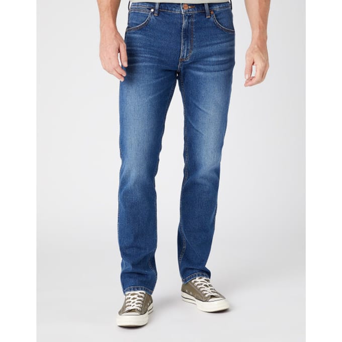 Wrangler - Greensboro - Heren Regular-fit Jeans - Bang On