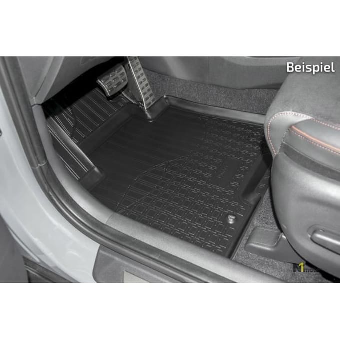 Doublures NORM | Tapis De Sol En Caoutchouc TPE Toutes Saisons Pour Suzuki Swift 2010-2017 noir