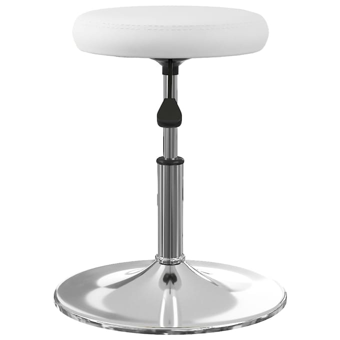 vidaXL - Eetkamerstoelen - 6 - st - kunstleer - wit