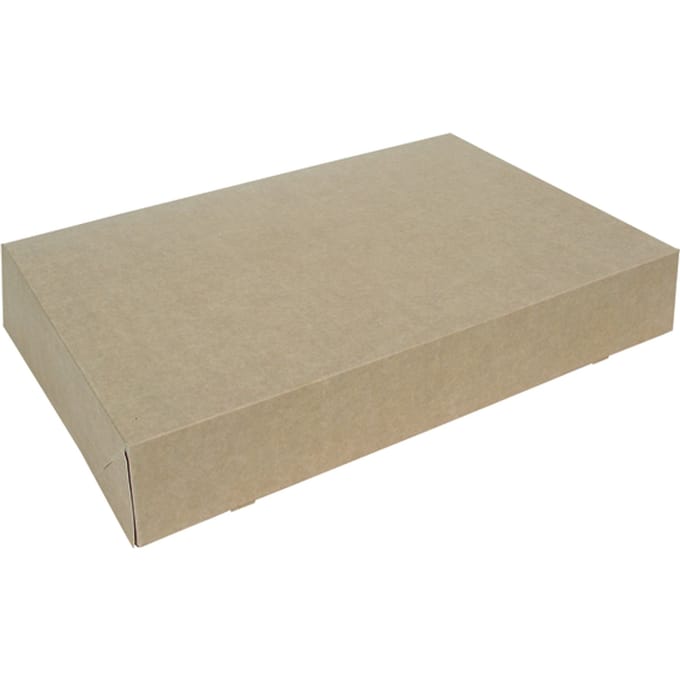 Cateringdoos IEZZY 46cm plasticvrij bruin 10 stuks